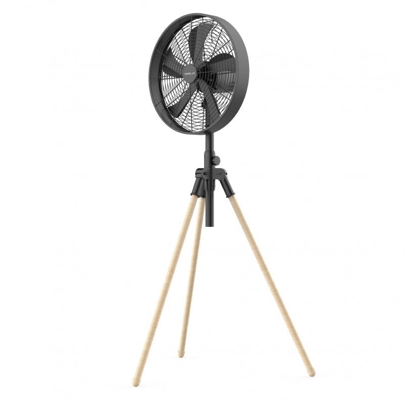 Newlux Trépied W3050 Ventilateur de sol Noir