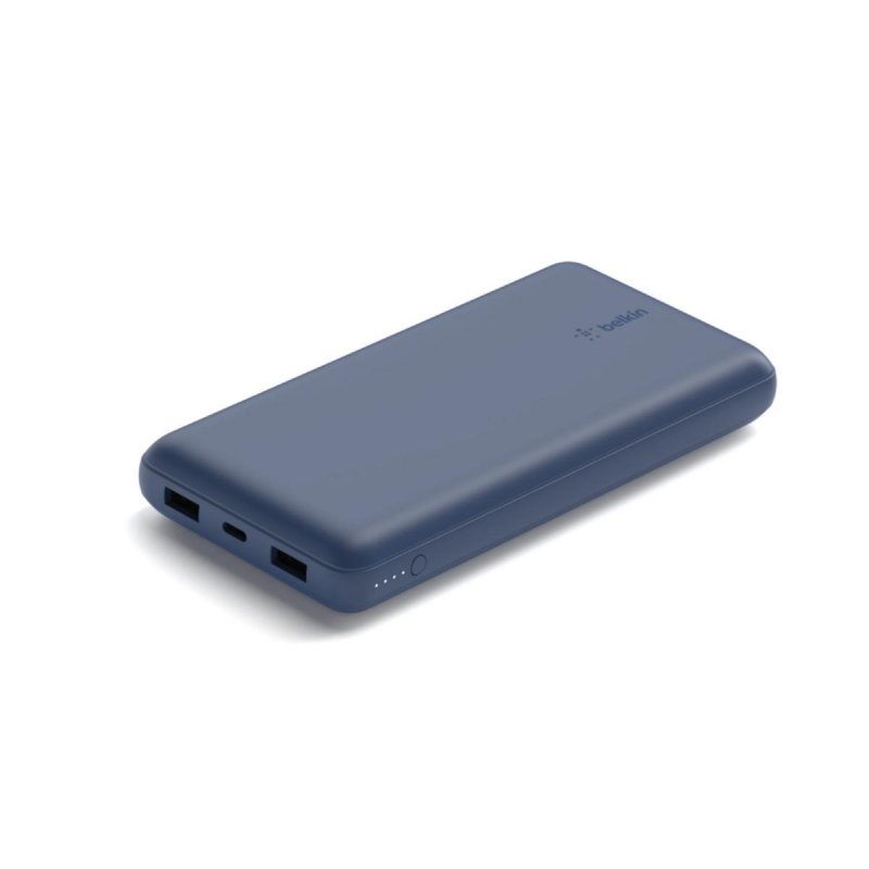 Powerbank 20000mah carga rápida 15w azul