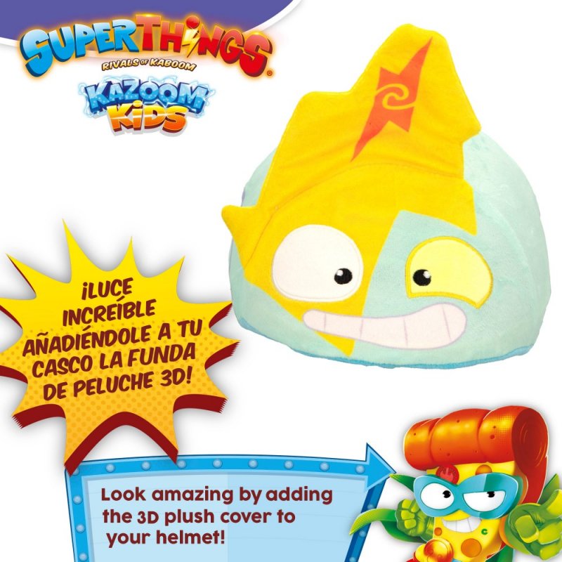 Casco per Bambini SuperThings (4 Unità) (52-55 cm