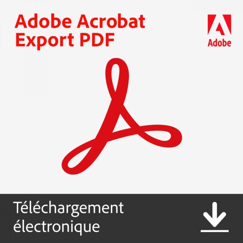 Adobe Acrobat Export PDF 1 A o De Licencia 1 Usuario Descarga Digital 