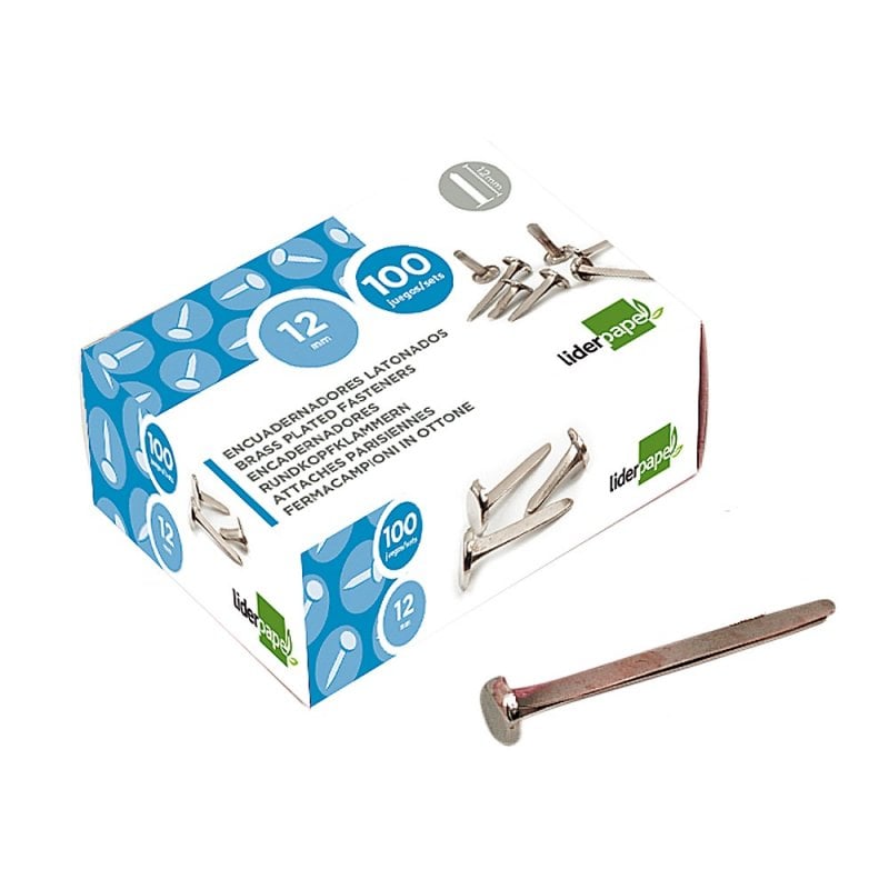 Classeurs Nickelés Liderpapel N.12 70 Mm Boîte De 100 Unités