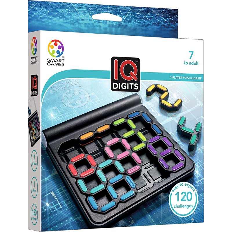 Smart Games Juego Rompecabezas Educativo Iq Digits +7 Años