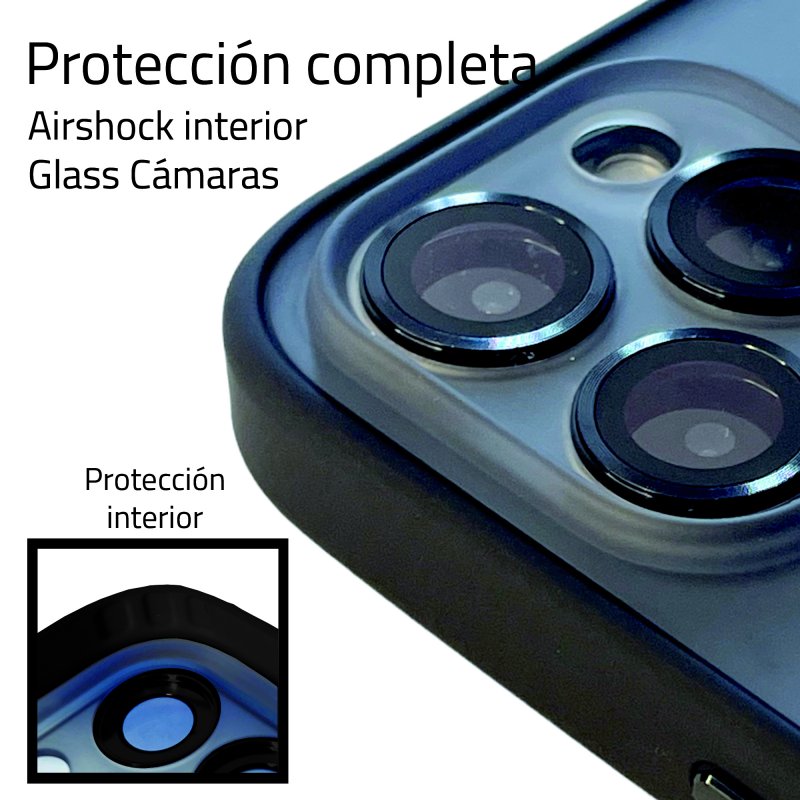 Custodia ICOVERI Per IPhone 13 Pro Trasparente Con Vetro Proteggi Fotocamera – Ultra Sottile E MagSafe