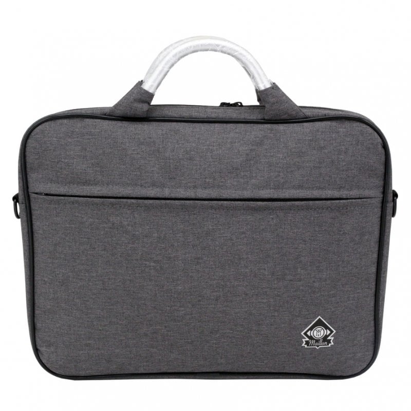 Maillon Bag Marseille Mallette pour ordinateur portable jusqu'à 16 Gris