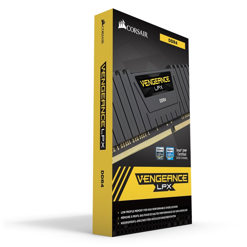 Memoria RAM Corsair Vengeance LPX DDR4 3200MHz 64GB 4x16GB CL16