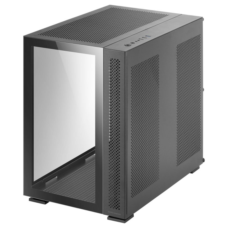 Mars Gaming MCV2 Cristal Templado USB 3.0 Negra | PcComponentes.com