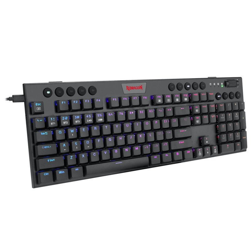 Razer BlackWidow V3 Pro Tastiera Gaming Wireless - Switch Verde Meccanico, Layout UK, RGB Chroma