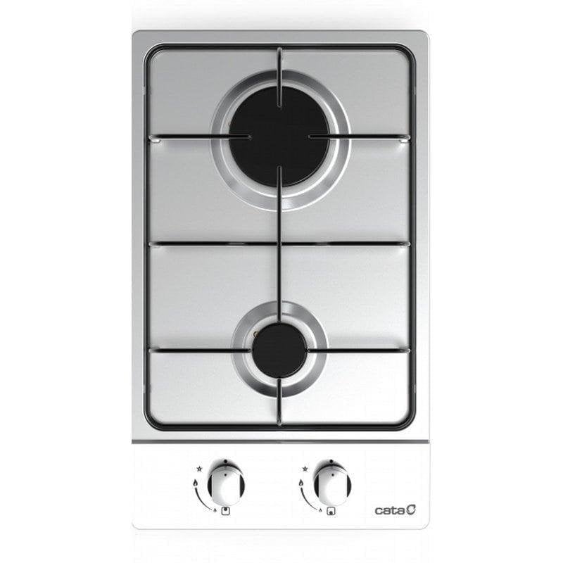Plaque à gaz Cata GI 3002 X 2 brûleurs 30 cm Acier inoxydable