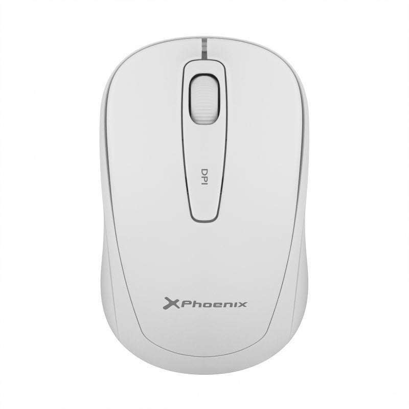 Image of Mouse wireless Phoenix M250 1600 DPI Bianco