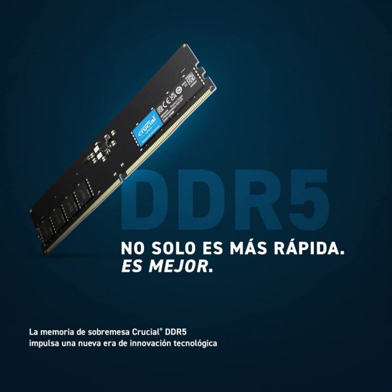 Crucial DDR5 2 x 4800 MHz CL40 - vue 5