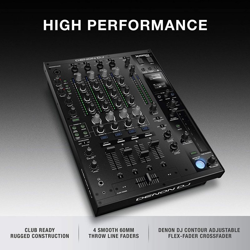 Denon DJ X1850 PRIME DJ Mixer - Buy Online | USA