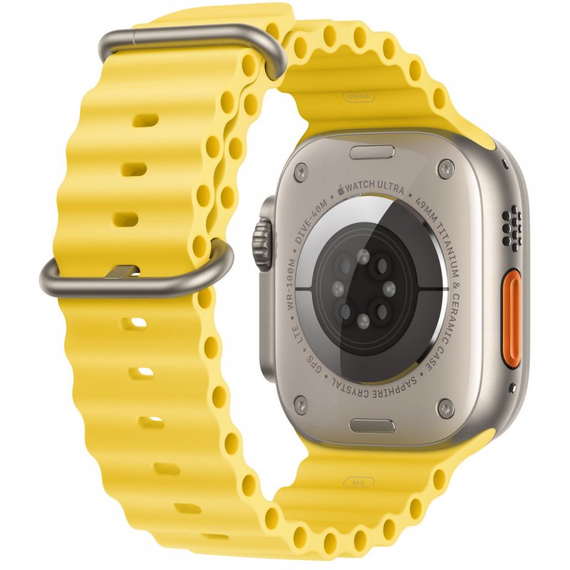 APPLE WATCH SÉRIE ULTRA 49MM TITANIUM BEGE AMARELO