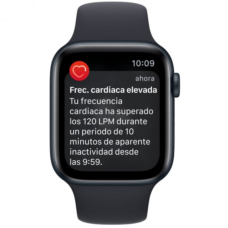 Apple Watch SE GPS 2ª Generación 44mm Aluminio Midnight con Correa