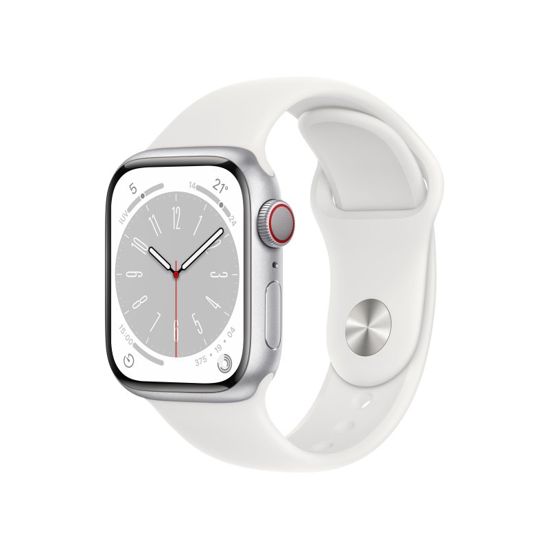 Soldes Apple Watch Series 9 4G 41mm acier inoxydable or bracelet