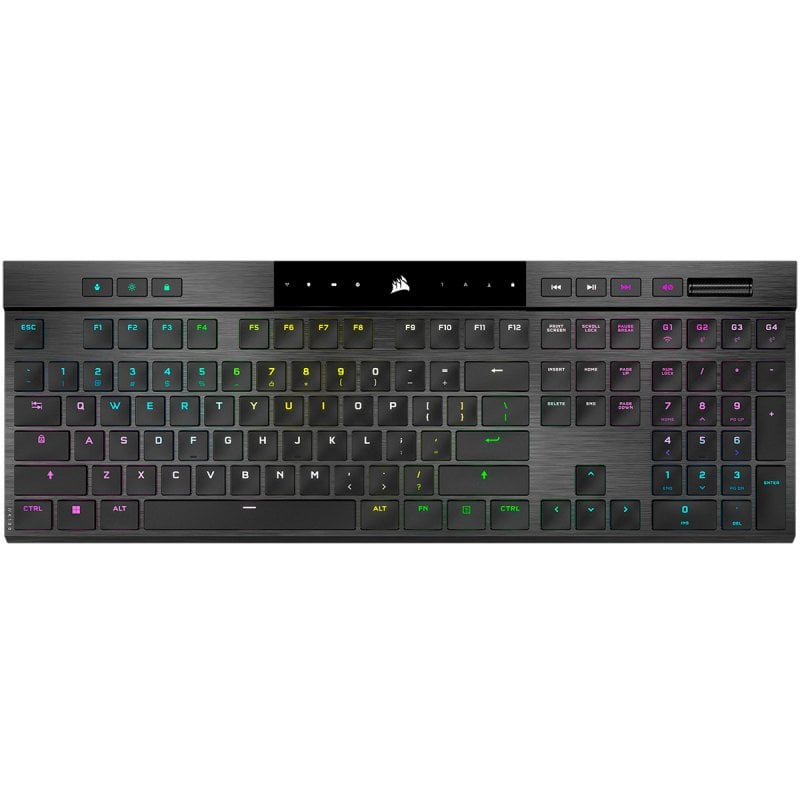 Corsair K100 AIR Teclado Mec nico Inal mbrico Gaming Cherry MX