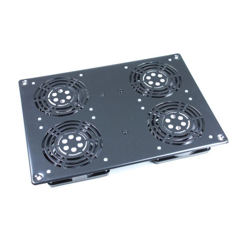 Image of Kimex Copertura Superiore 4 Ventole per Armadio Rack 19".