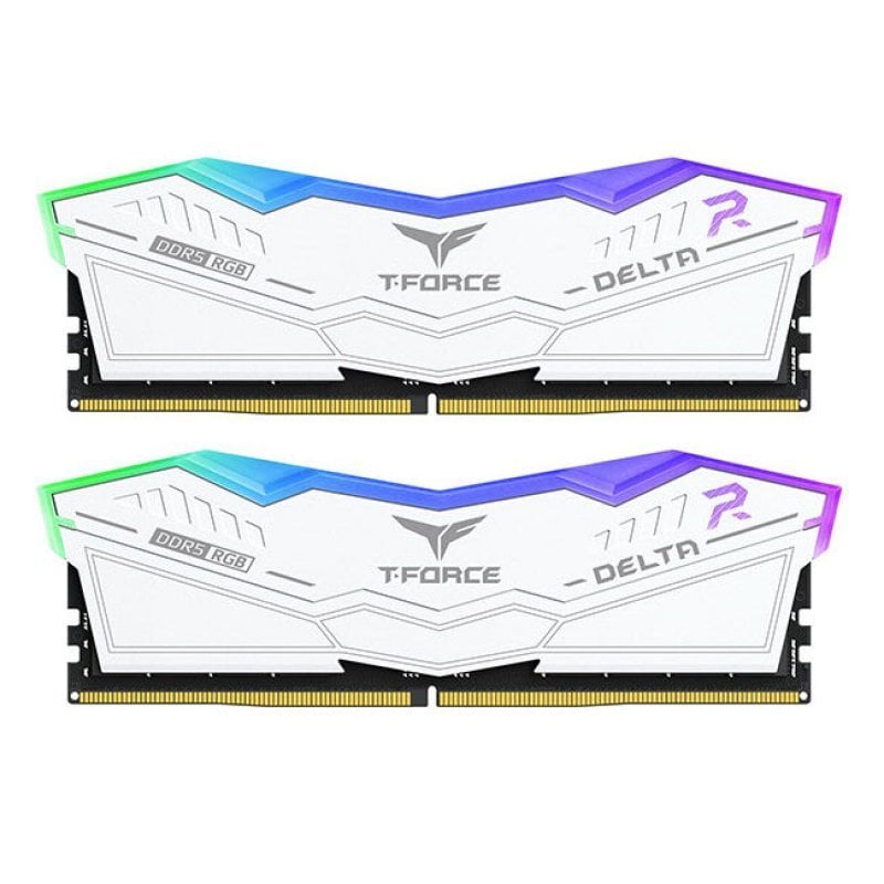 Image of Team Group Delta Bianco RGB DDR5 6200 MHz 32 GB 2x16 GB CL38