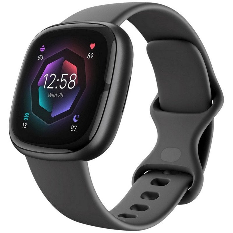Fitbit Sense 2 Digital Touchscreen Schwarz GPS