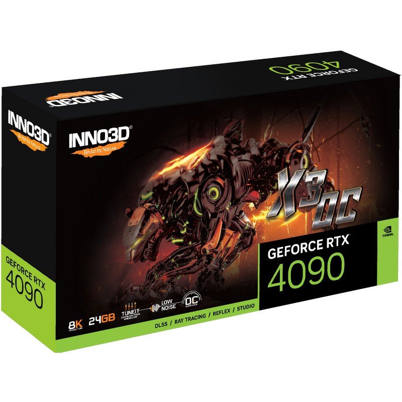 Inno3D GeForce RTX 4090 X3 OC 24GB GDDR6X DLSS3 | PcComponentes.com