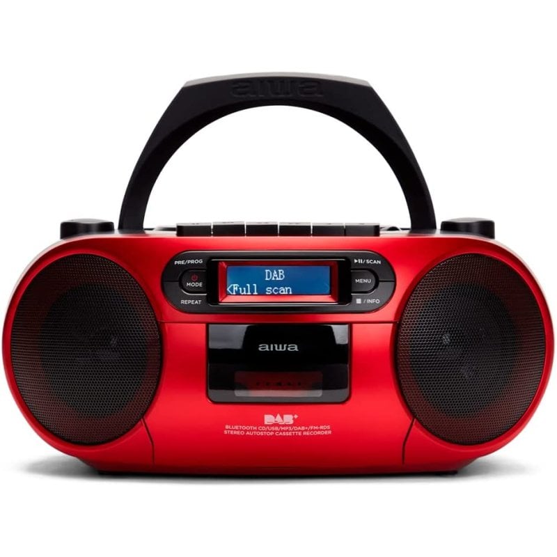 Boomboxes, radios y reproductores de CD portátiles