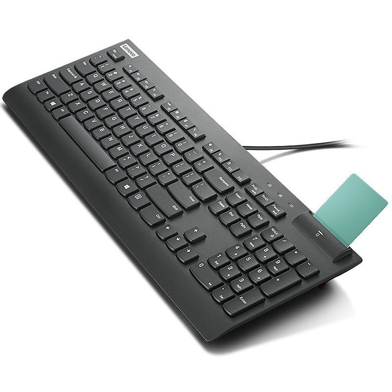 Lenovo Smartcard II Teclado Con Lector De Tarjetas Inteligentes Negro Lenovo Smartcard II Teclado Con Lector De Tarjetas Inteligentes Negro