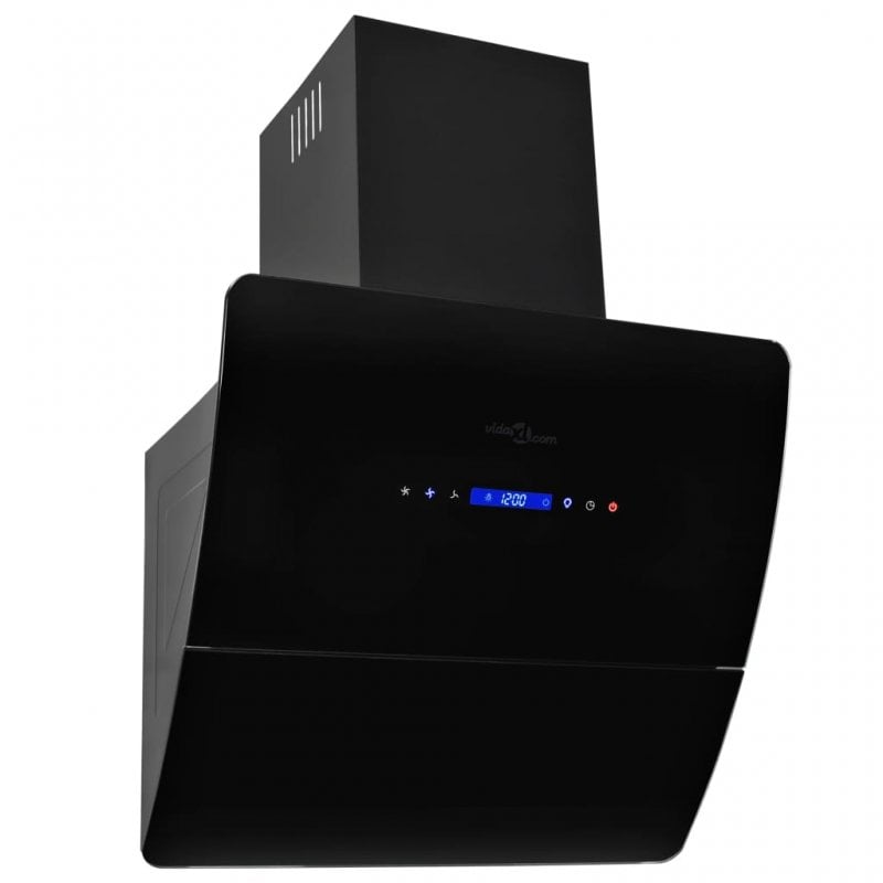 VidaXL Cloche décorative 60 cm D Acier inoxydable/Noir
