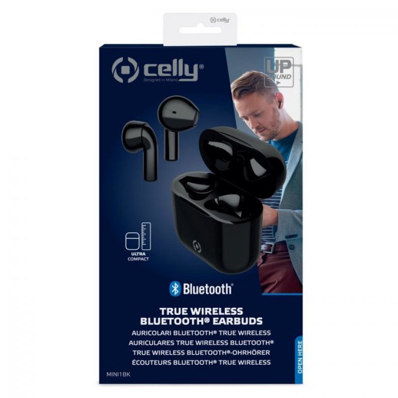 Celly HARMONY, Véritables écouteurs Sans Fil, Fonction De Suppression Du Bruit Environnemental Blanc