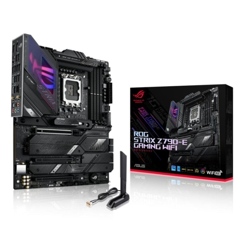 Carte mère ASUS ROG Strix Z790-E Gaming Intel Z790 LGA1700 DDR5 ATX WiFi 6E Thunderbolt 4