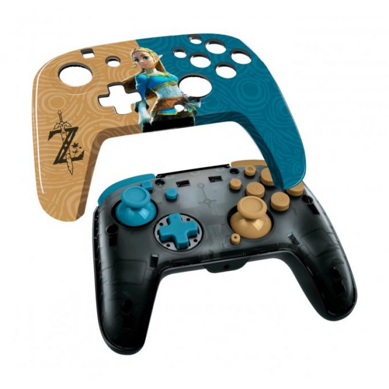 Mando Nintendo Switch Pro Controller + The Legend Of Zelda Breath