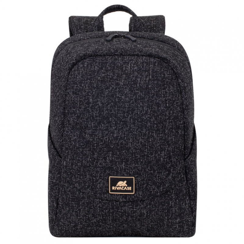 Rivacase 7923 Borsa Porta Computer 13” – Collezione Anvik, Tessuto Tweed Impermeabile, Rosso, Design Elegante E Resistente