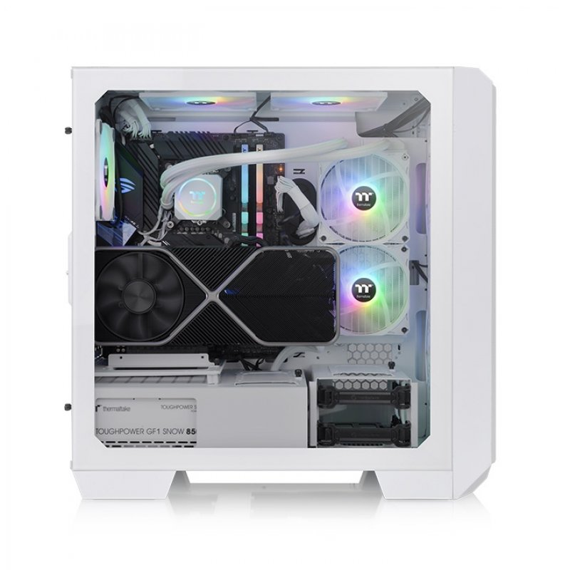 Thermaltake View 300 MX Snow Cristal Templado USB 3.0 | PcComponentes.com