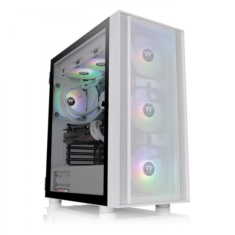 Image of Thermaltake H570 TG ARGB Vetro temperato neve USB 3.0