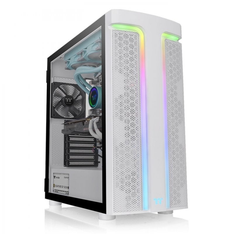 Thermaltake H590 TG Neige ARGB Verre Trempé USB 3.0
