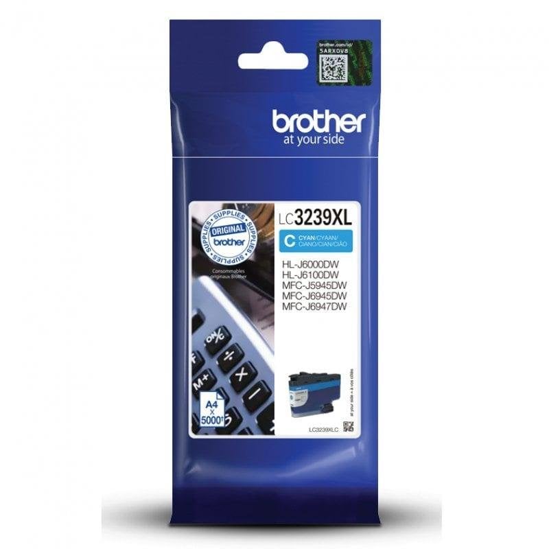 Cartouche Tinta Original Brother LC3239XLC Cyan