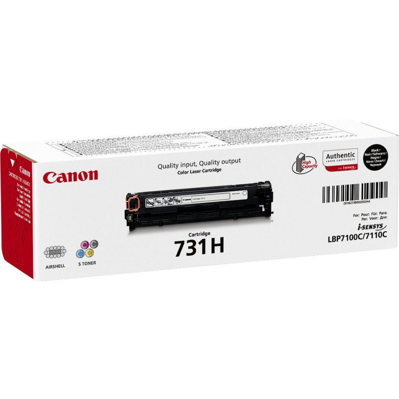 Image of Canon 731H toner 1 pz Originale Nero