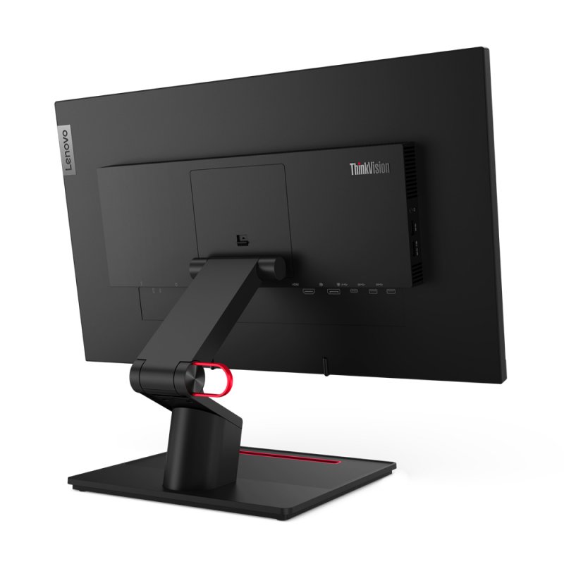Lenovo ThinkVision T24t-20 Monitor Touch 23.8 Pollici IPS - Schermo Interattivo 10 Punti, Ideale Per Ufficio E Creatività