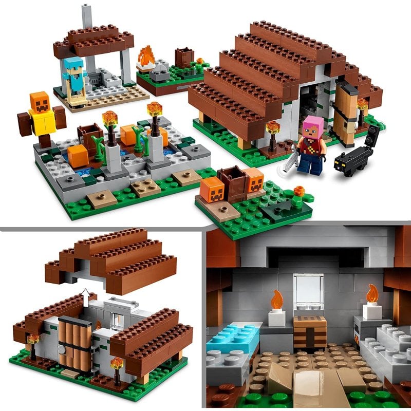 La aldea de minecraft lego hot sale