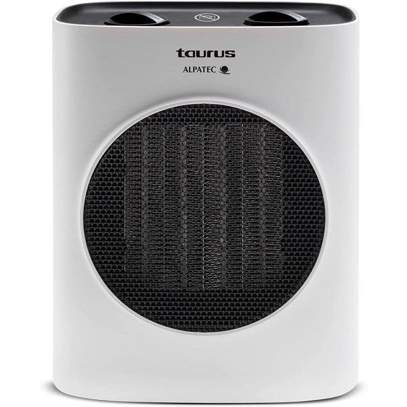 Taurus Radiateur soufflant dappoint vertical blanc 1500 W Surface jusqua 20 m2 H. 24 cm