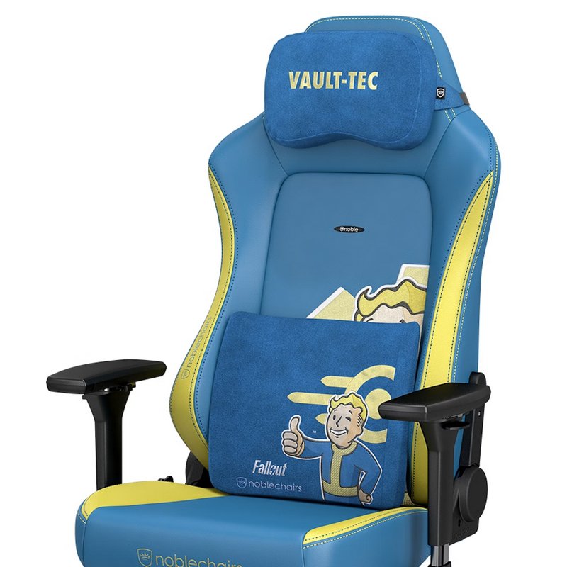 Noblechairs Juego de Almohadas de Espuma con Memoria Fallout VaultTec