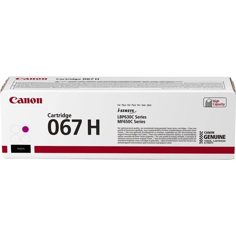 Image of Canon 067H toner 1 pz Originale Magenta