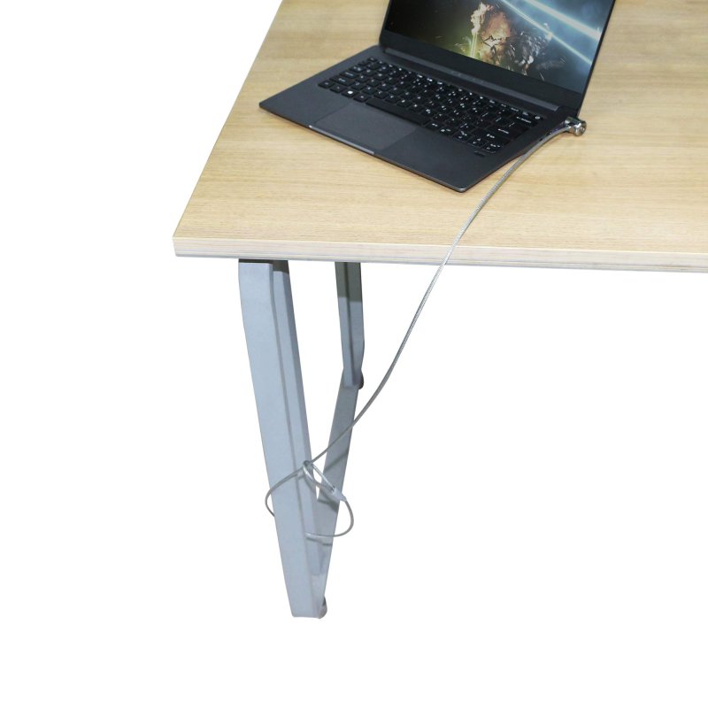 Câble De Sécurité Kensington ONOGAL 1m - Acier Tressé Haute Résistance Pour PC Portable, écran Et Vélo