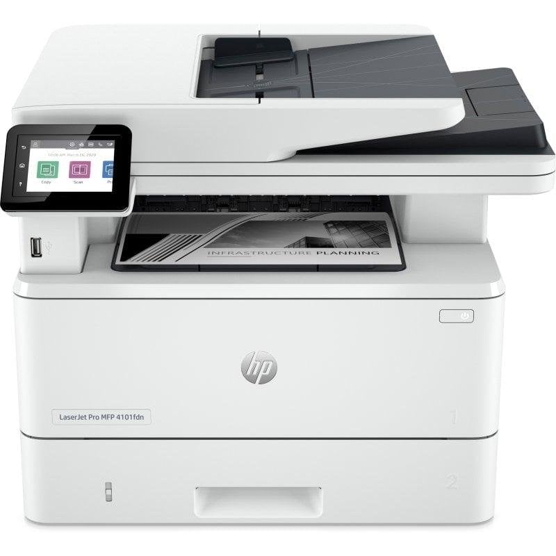 Multifunzione HP LaserJet Pro 4102FDN Laser Mono Ethernet Fax Duplex