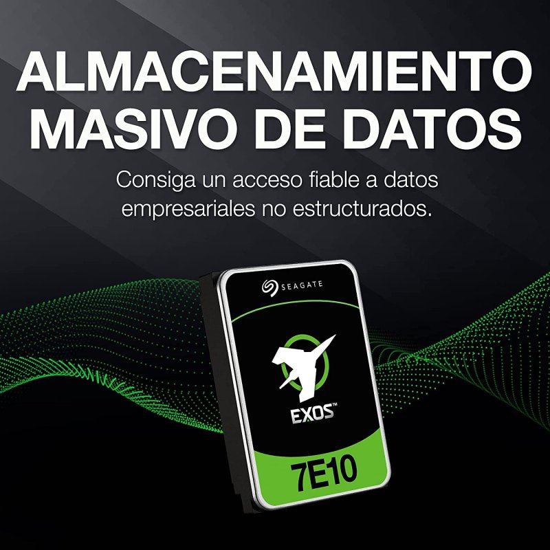 Disque Dur Interne Seagate Exos 7E10 4To SATA – Neuf, 3.5 Pouces