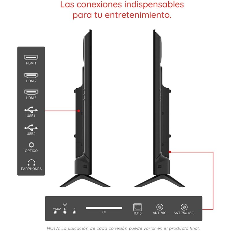 Telecomando Universale Per TV Grunkel, Compatibile Con LED-G3213S, G2213S, G1913S, G1914S, G3214S, G3914S, G-39NS E Altri