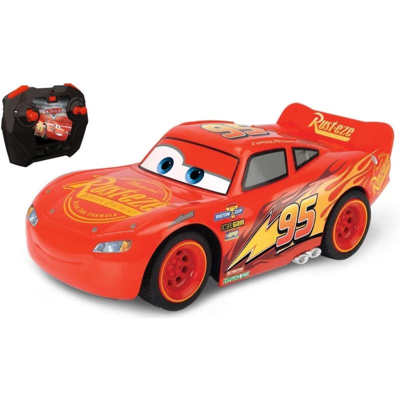 Carro Carrinho Controle Remoto RC Relâmpago McQueen Com Led