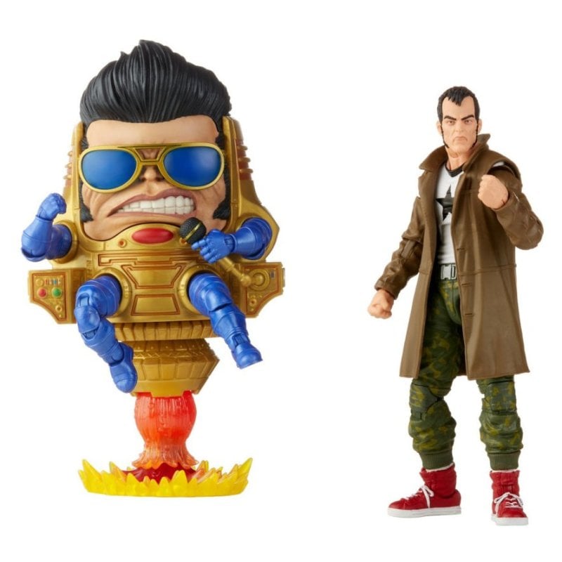 Image of Hasbro Disney Marvel Captain Vs Elvis Modok Figura retrò