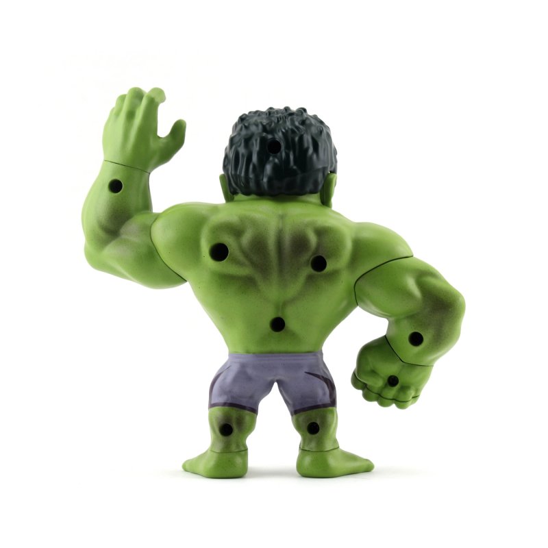 Jada Toys Marvel Hulk In Die-Cast – Figura Da Collezione 15 Cm, Metallo Pressofuso, +8 Anni, Multicolore