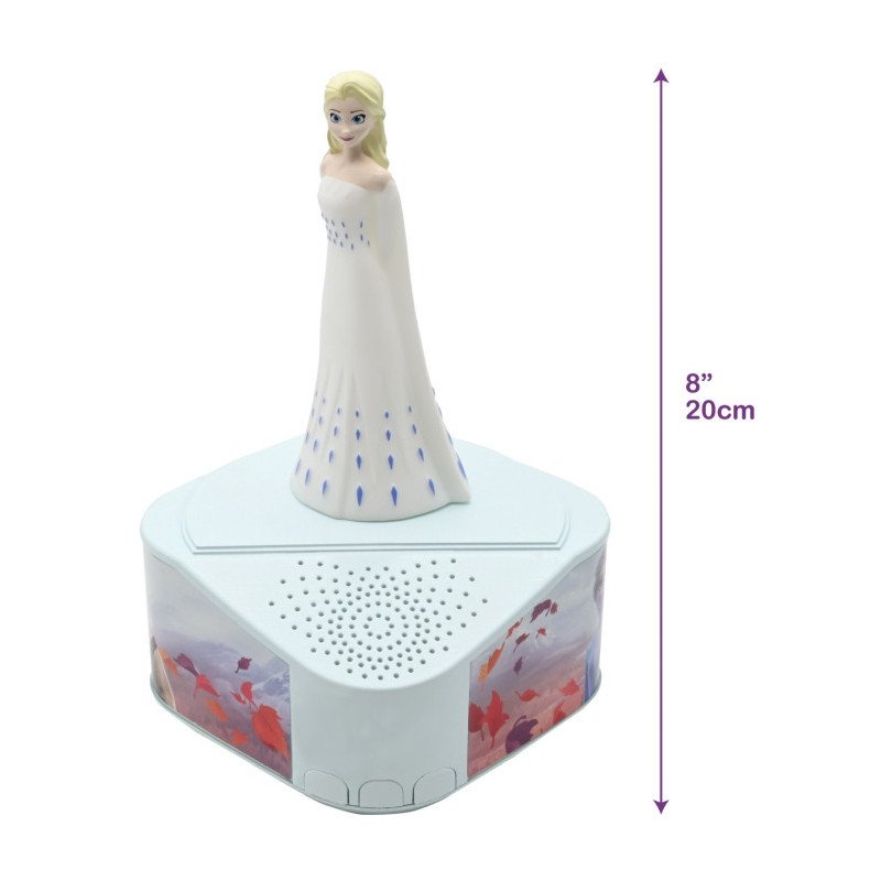 Enceinte Bluetooth Lexibook Elsa – Figurine Lumineuse, USB-C - vue 4