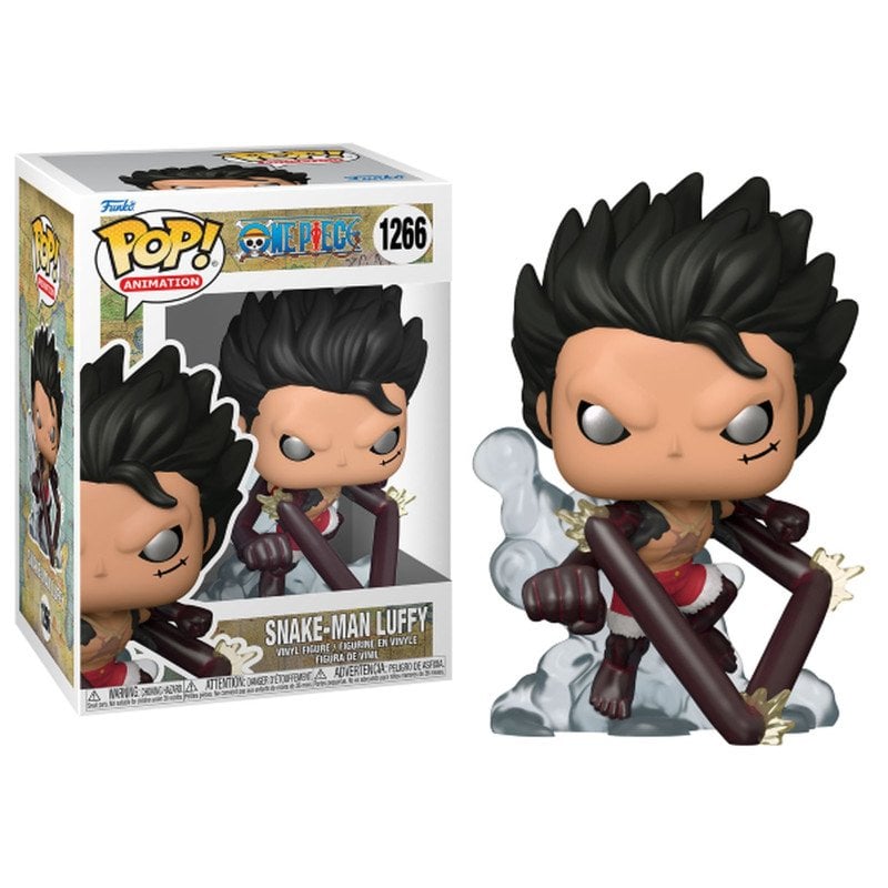 Funko - Figura Pop One Piece Snake-Man Luffy