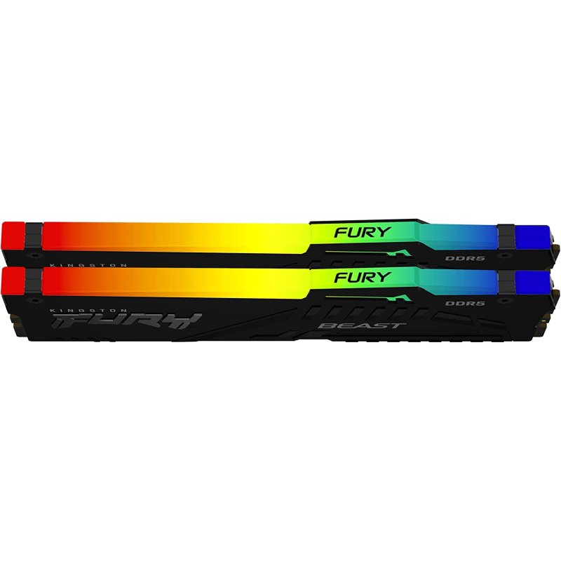 Memoria RAM Kingston FURY Beast RGB DDR5 6000 MHz 16 GB 2x8 GB